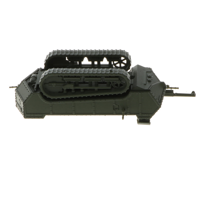 1/100 Scale French St-Chamond Model (Later), French Heavy Tank of the First World War, Armoured Fighting Vehicle Toy Collectibles