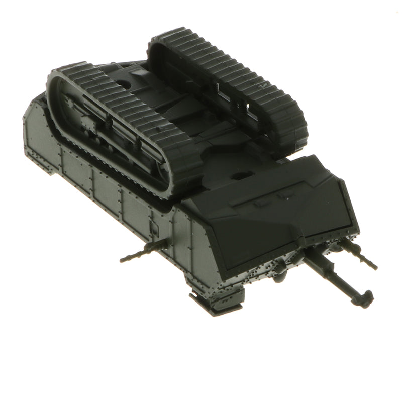 1/100 Scale French St-Chamond Model (Later), French Heavy Tank of the First World War, Armoured Fighting Vehicle Toy Collectibles