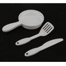 13 pieces Pretend Play Kitchen Toy - Cooking Foods Utensils Cookware Kitchenware, Box Style Oven Pots Pans for Kids Play House Game Blue