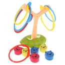 Ring Toss & Ball Catch Toy Game Playset, Indoor/Outdoor Party Family Game Toy for Kids Children