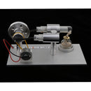 Stirling Engine Model M15A (With Colorful LED Lights) - Conversion of Heat Energy to Electrical Energy