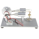 Stirling Engine Model M15B (With Flashing LED Light) - Conversion of Heat Energy to Electrical Energy