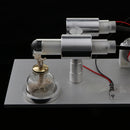 Stirling Engine Model M15B (With Flashing LED Light) - Conversion of Heat Energy to Electrical Energy