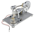 Physical Steam Heat Power External Combustion Stirling Engine Model Electricity Generator Flywheel Rotating Device Toy