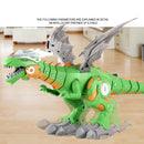 Electronic Dinosaur Toy with Mist Spray Roaring Sounds Swinging Tail Action