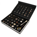 Educational Science Set NATURAL SPECIMENS COLLECTION KIT (30pcs) with Magnifier & Brush