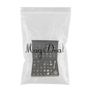 Educational Science Set NATURAL SPECIMENS COLLECTION KIT (30pcs) with Magnifier & Brush