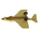 10Pcs Plastic Military Fighter Aircraft Army Base Playset Accessories for Kids - Yellow