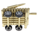 Creative Gold Shell Casing Army Tank Model - Decorative Artillery Artwork Metal Craft Model - Home Decorations Craft Gifts