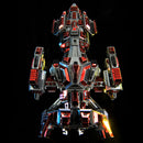 3D Metal Puzzle Jigsaw - DIY Advanced Spaceship Battleship Stainless Steel Science Model Building Assemble Toy Home Decor Souvenirs