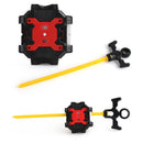 Burst Metal Fight Accessory -Double-Steering Ripcord Launcher Black