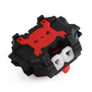 Burst Metal Fight Accessory -Double-Steering Ripcord Launcher Black