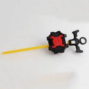 Burst Metal Fight Accessory -Double-Steering Ripcord Launcher Black