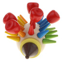 Baby Montessori Hedgehog Blocks Magnetic Toy Model Building Kits Disassembly & Assembly Block Early Educational