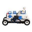 2 In 1 Pull Back Robot Building Blocks DIY Assembly Toy for Kids | 195 Pieces | STEM Educational Toy