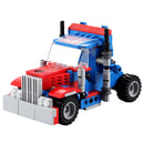 2-in-1 Plastic Building Blocks Construction Kits DIY Assembly 251 Pieces Transforming Robot Truck Children Educational Toy Gifts