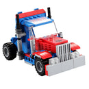 2-in-1 Plastic Building Blocks Construction Kits DIY Assembly 251 Pieces Transforming Robot Truck Children Educational Toy Gifts