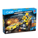 2-in-1 Plastic Building Blocks Construction Kits DIY Assembly 267 Pieces Transforming Robot Car Children Educational Toy Gifts