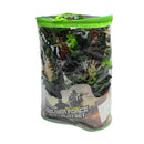300-Piece Plastic World War II Army Playset - 5cm Army Soldiers & Accessories in Clear Storage Bag
