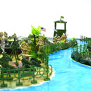 90 Pieces Army Men Soldier Playset 5cm Figures with Tanks Planes Flags & More Accessories DIY Army Base Model Toy