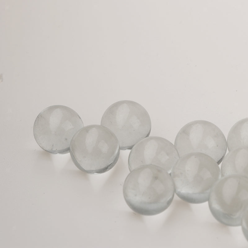 100x 13mm Fun Glass Marbles Balls Run Chinese Checkers Marble Solitaire Toys