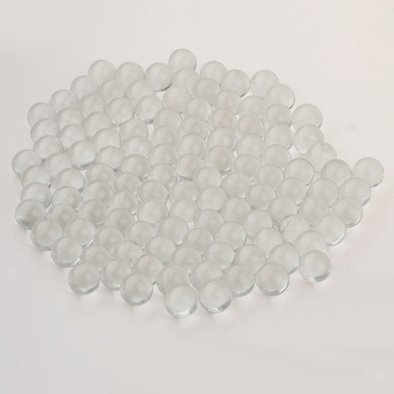 100x 13mm Fun Glass Marbles Balls Run Chinese Checkers Marble Solitaire Toys