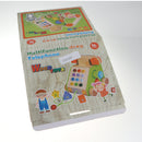 3 In 1 Wooden Telephone Activity Play Center, Pull Along & Pretend Play Landline Toy for Kids and Toddlers