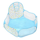 Easy to Pop Up Foldable Ball Pit Playpen Play Tent Sea Ball Pool Toy with Basketball Hoop for Kids Baby Indoor Game Toy