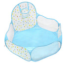 Easy to Pop Up Foldable Ball Pit Playpen Play Tent Sea Ball Pool Toy with Basketball Hoop for Kids Baby Indoor Game Toy
