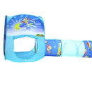 3-in-1 Pop-up Play Tents & Crawl Tunnel for Kids Children Indoor Outdoor Play