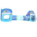 3-in-1 Pop-up Play Tents & Crawl Tunnel for Kids Children Indoor Outdoor Play