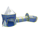 3-in-1 Pop Up Play Tent Space Capsule Playhouse For Kids Indoor Outdoor Play