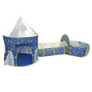 3-in-1 Pop Up Play Tent Space Capsule Playhouse For Kids Indoor Outdoor Play