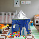 3-in-1 Pop Up Play Tent Space Capsule Playhouse For Kids Indoor Outdoor Play