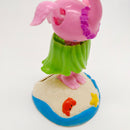 Solar Powered Dancing Hula Skirt Flamingo Figure Bobble Head Toy, Halloween Party Ornament, Home Desk Decoration