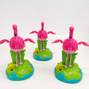 Solar Power Dancing Frog Flamingo Model Swing Figure Statue Figurine Kid Science Toy Xmas Gift Home & Car Desk Decor