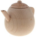 Wooden Kitchen Toys - Fun Kids Girls Pretend Play Game Cooking Baking Cookware/ Tableware Educational Game - Large Tea Pot