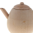 Wooden Kitchen Toys - Fun Kids Girls Pretend Play Game Cooking Baking Cookware/ Tableware Educational Game - Large Tea Pot