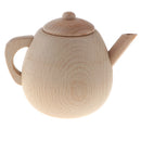 Wooden Kitchen Toys - Fun Kids Girls Pretend Play Game Cooking Baking Cookware/ Tableware Educational Game - Large Tea Pot