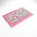 Kids Educational Toys Alphabet Letters Numbers Sticker Cards Hanger Board