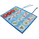 Portable Kids Children Outdoor Indoor Game Toy Tent Alphabet Numbers Board