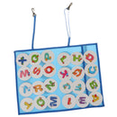 Portable Kids Children Outdoor Indoor Game Toy Tent Alphabet Numbers Board
