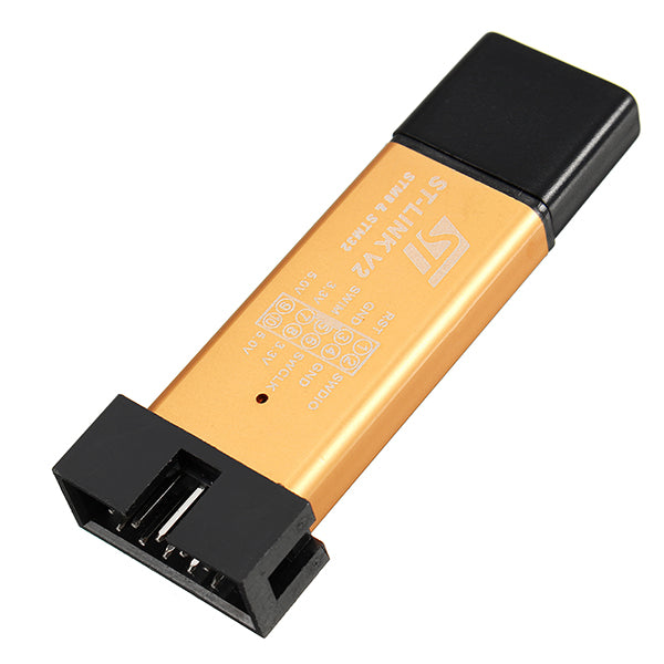 3pcs 3.3/5V XTW ST-LINK V2 STM8/STM32 Simulator Programmer Downloader Debugger With 20cm Dupont Wire