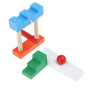 10 set Wooden Dominos Blocks Set, Kids Game Educational Play Building Toy, Domino Tile Racing Games Gift - Roadblock