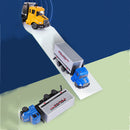 Collectible Display Stand for Models Diecast Toy Cars Black Plastic Showcase Play Table Accessory