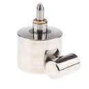 High Quality Stainless Steel Spirit Lamp Alcohol Burner with Wick for Lab Use, 200ml