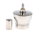 High Quality Stainless Steel Spirit Lamp Alcohol Burner with Wick for Lab Use, 450ml