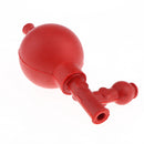 Pipett Filler Extended with 3 Valves Pipette Suction Bulb, Chemistry Laboratory Equipment, Red