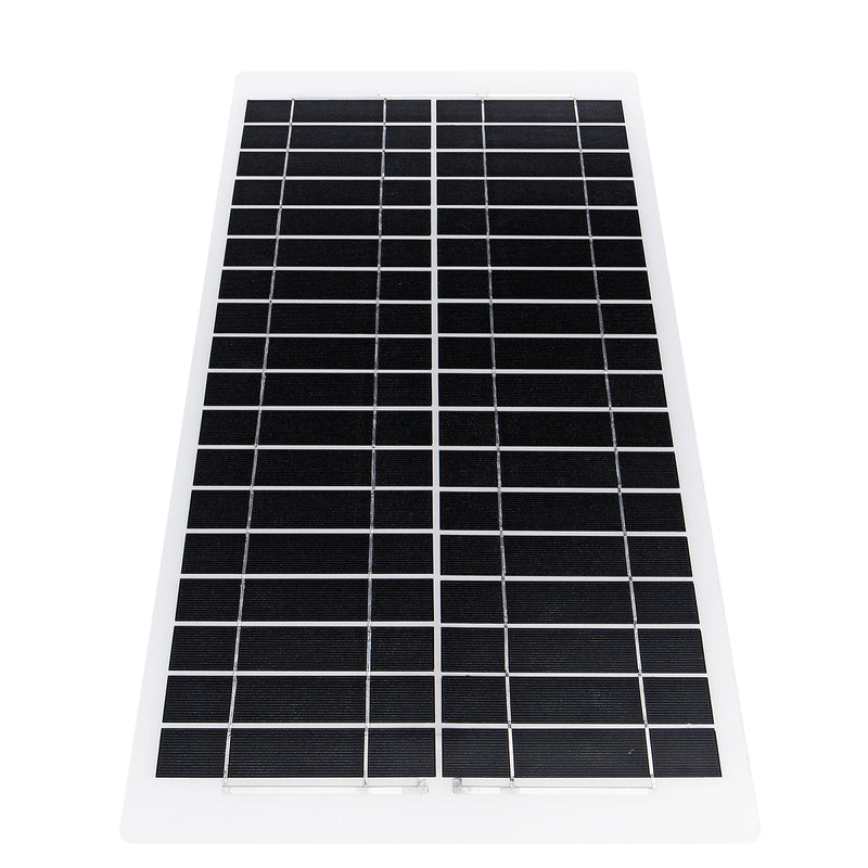 40W 18V Power Solar Panel Monocrystalline Silicon Semi-flexible Home Electricity
