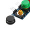 10pcs 12x12MM Big Key Module WAVGAT Push Button Switch Module With Hat High Level Output